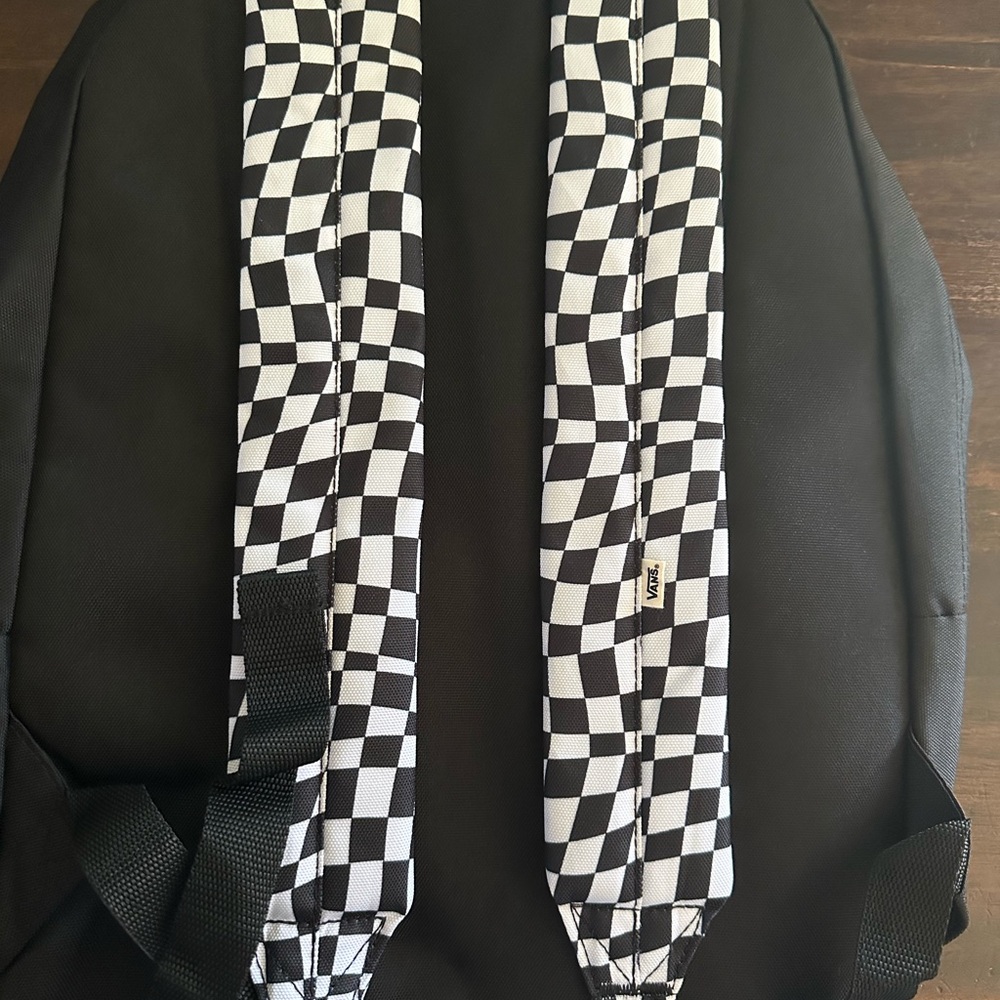 Vans Patchwork Graphic Backpack in Pink, Yellow &… - image 2